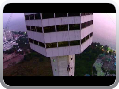 Dji Phantom 2 Vision fly over Pattaya Park Sky Tower