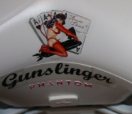 Close up shot of Annie Laine