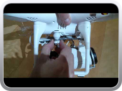Rotorpixel Vision gimbal - how to fit the vibration damping screws on DJI Phantom 2 Vision