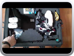 DJI Phantom 2 Vision - What's in the flight case?